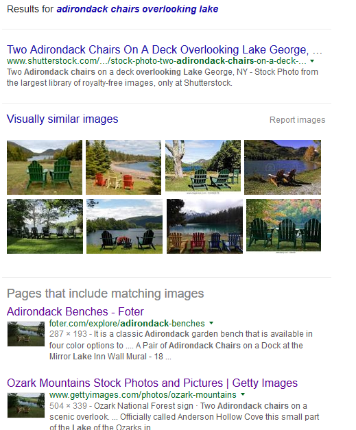 búsqueda de imágenes de google con palabras clave añadidas